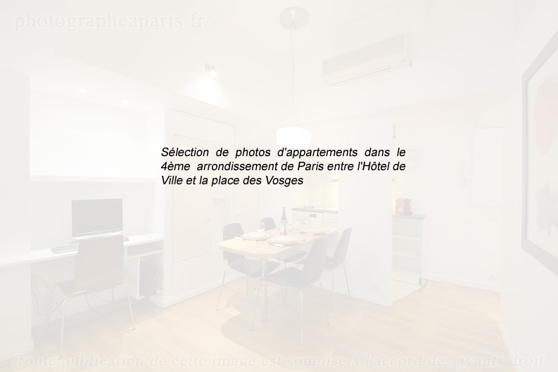 Sélection de photos d'appartements dans le 4ème arrondissement