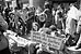 Marche anti-nuclaire Londres-Paris arrte  Wattrelos - 26 mai 1973 - 29fg