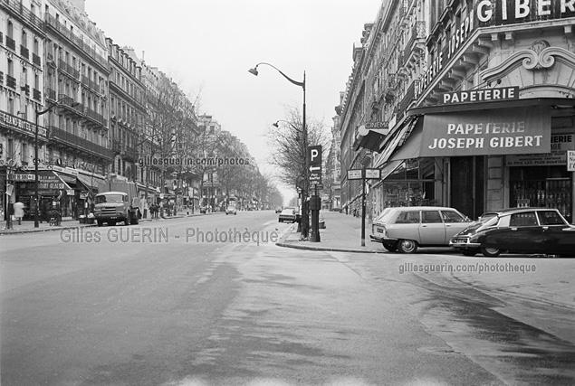 Boulvard Saint Michel - Paris 1973