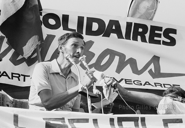 Manifestation des paysans du Larzac  Rodez - Juillet 1972