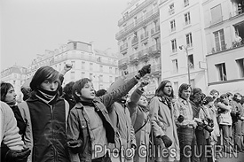 20 mars 1973 - Mobilisation lycenne  Paris et contre la loi Debr...