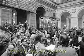 Bourse de Paris, le 13 mars 1978 - Marché des actions à la criée
