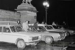 1979  - Rassemblement de cibistes la nuit place de la Concorde à Paris 
