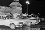 1979  - Rassemblement de cibistes la nuit place de la Concorde  Paris 