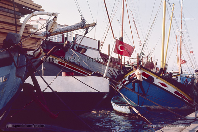 Dans le port d'Istanbul