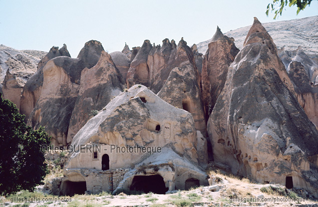 Habitat troglodite en Cappadoce