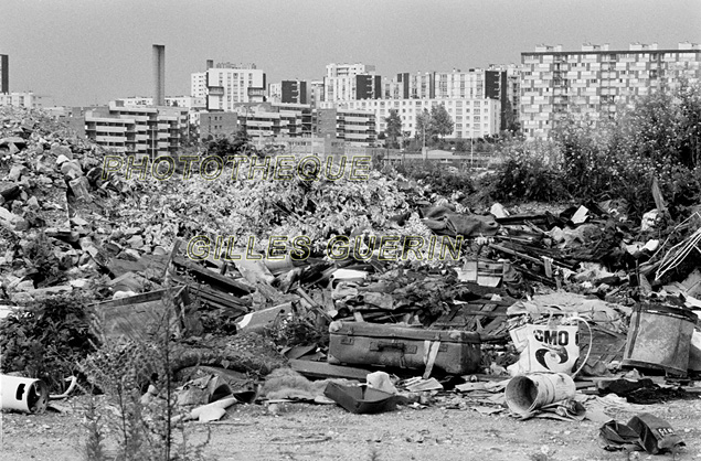 Dchetterie  ciel ouvert - 1974