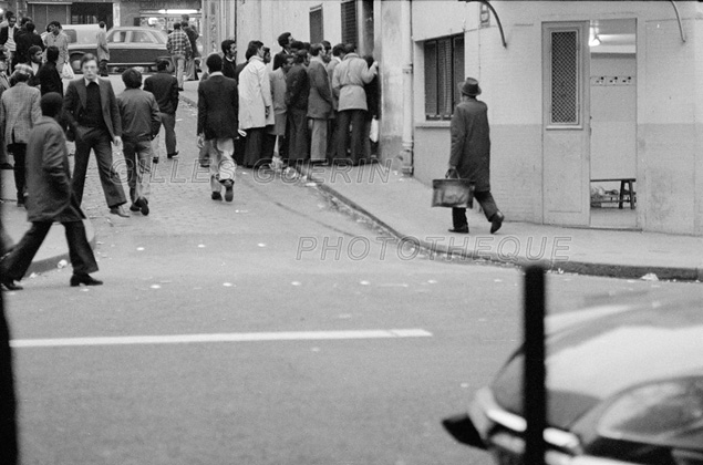 Hotel de passe  Pigalle - Paris novembre 1975