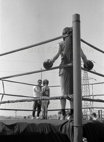 Boxe ducative - Massy - Rgion parisienne - Juillet 1976