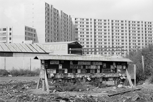 Dmolition du bidonville du Franc Moisin en Seine-Saint-Denis