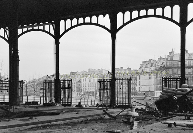 Dmolition des halles de Baltard de Paris - 1972-73  