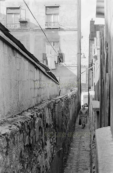 Passage de la Due - 20me arrondissement de Paris - 1972