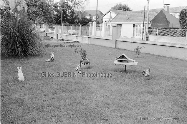 Quartiers pavillonnaires en banlieue parisienne - Vigneux sur Seine - Septembre 1975