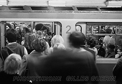 Dans le mtro parisien - 1979