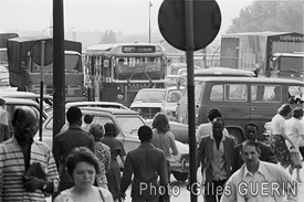 Circulation automobile  Paris - Dpart au travail et retour