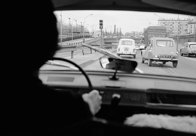 Circulation automobile à Paris - Encombrements - 1973