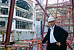 Aprs l'incendie, dmolition et reconstruction - L'architecte Jean-Jacques Ory sur le chantier - 21