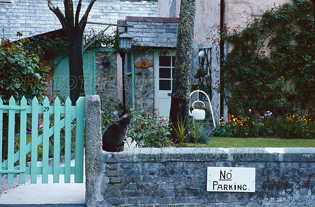 Petite ville de Cornouailles - Angleterre 1980 