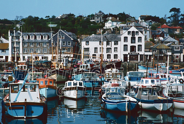 Port de la cte sud des Cornouailles (?) - Angleterre 1980