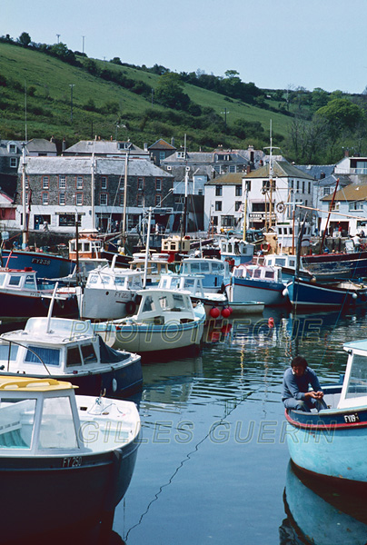 Port de la cte sud des Cornouailles - Angleterre 1980