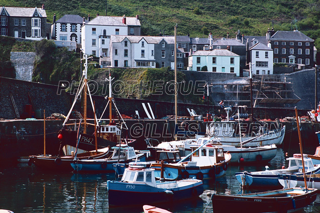 Port de la cte sud des Cornouailles - Angleterre 1980