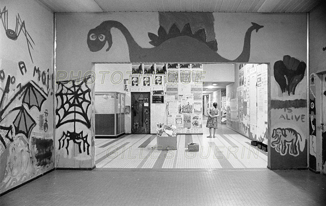 Grafitis dans l'université de Nanterre - 1978
