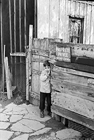 Dernier des grands bidonvilles de Seine-Saint-Denis - 1973