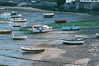 Cornouailles 1980 - Barques pêcheurs