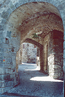 Ruelle dans un village cvenol