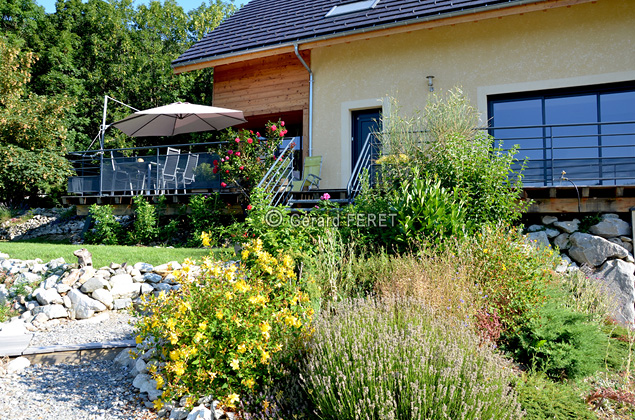 Maison bardage bois en Valgaudemar - Massif des Écrins - Alpes françaises