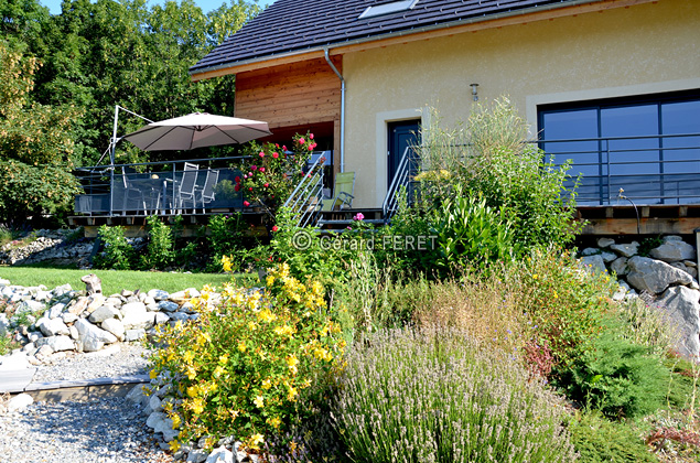 Maison bardage bois en Valgaudemar - Massif des crins - Alpes franaises