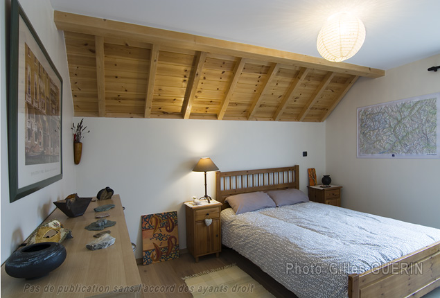 Maison bardage bois en Valgaudemar - Massif des Écrins - Alpes françaises