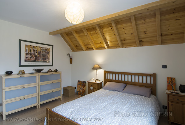 Maison bardage bois en Valgaudemar - Massif des Écrins - Alpes françaises