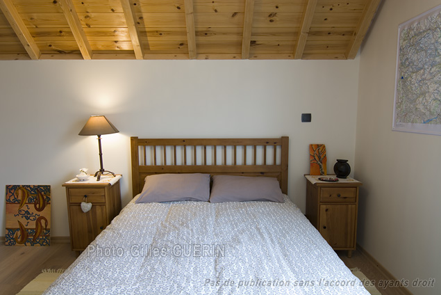 Maison bardage bois en Valgaudemar - Massif des Écrins - Alpes françaises