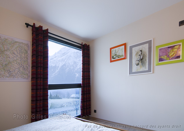 Maison bardage bois en Valgaudemar - Massif des crins - Alpes franaises