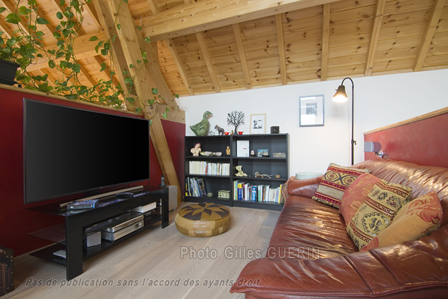 Maison bardage bois en Valgaudemar - Massif des crins - Alpes franaises