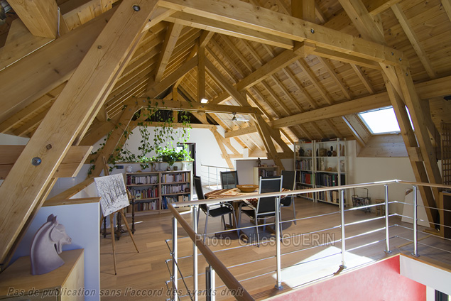 Maison bardage bois en Valgaudemar - Massif des crins - Alpes franaises