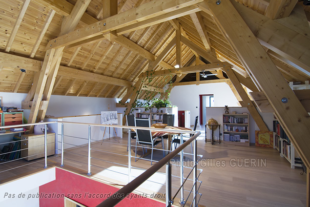 Maison bardage bois en Valgaudemar - Massif des crins - Alpes franaises