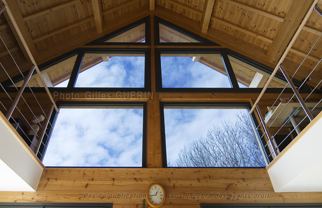 Maison bardage bois en Valgaudemar - Massif des Écrins - Alpes françaises