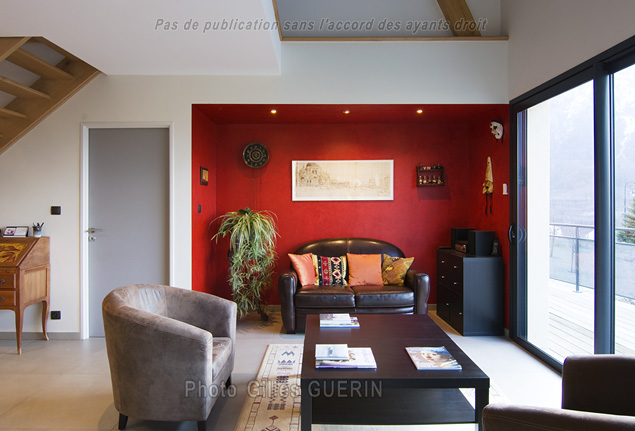 Maison bardage bois en Valgaudemar - Massif des Écrins - Alpes françaises