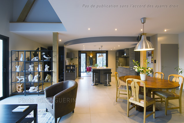 Maison bardage bois en Valgaudemar - Massif des Écrins - Alpes françaises