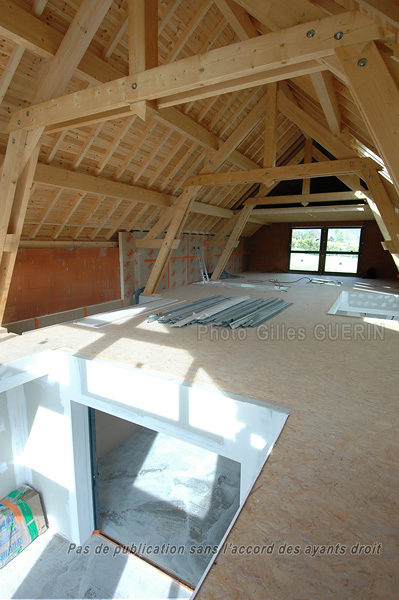 Maison bardage bois en Valgaudemar - Massif des crins - Alpes franaises