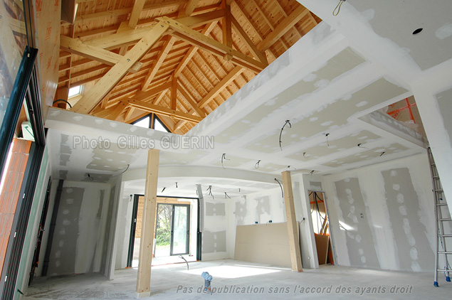 Maison bardage bois en Valgaudemar - Massif des Écrins - Alpes françaises