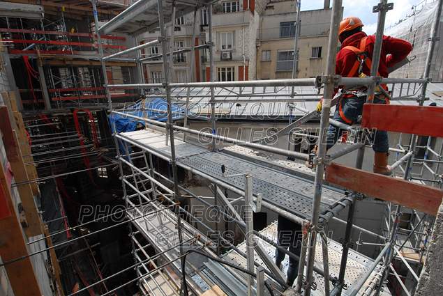 Chantiers, métiers et professions du bâtiment
