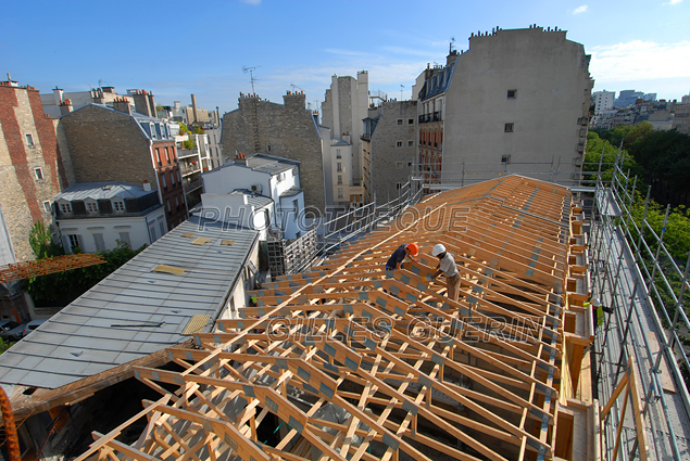 Chantiers, métiers et professions du bâtiment
