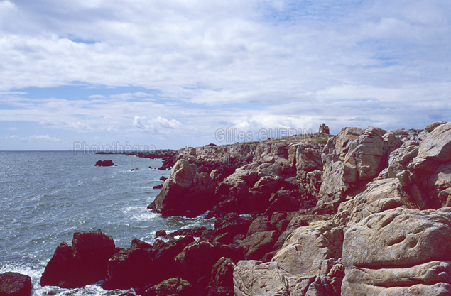 Cte sauvage du Croisic - Rgion Bretagne - 1980