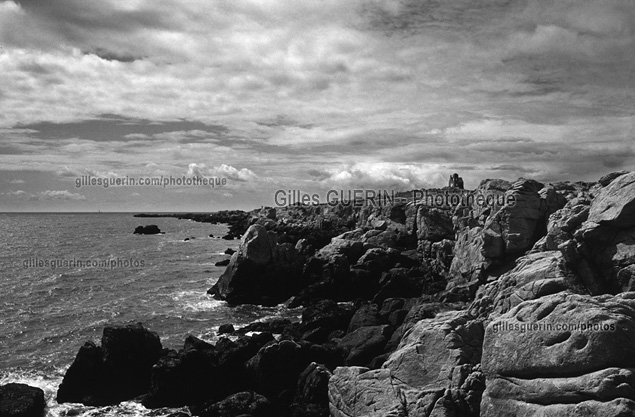 Cte sauvage du Croisic du Croisic - Rgion Bretagne - 1980