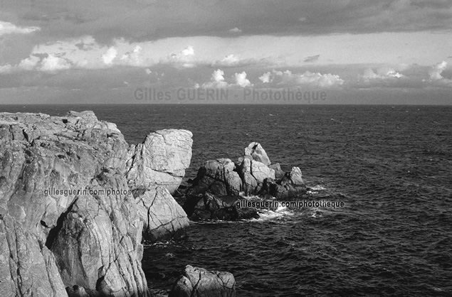 Cte sauvage du Croisic - Rgion Bretagne - 1980