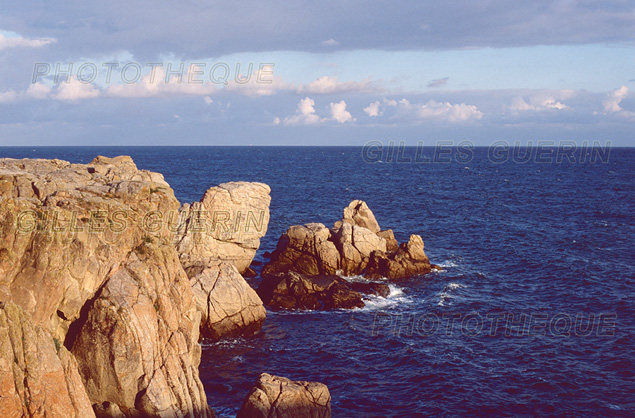 Cte sauvage du Croisic - Rgion Bretagne - 1980