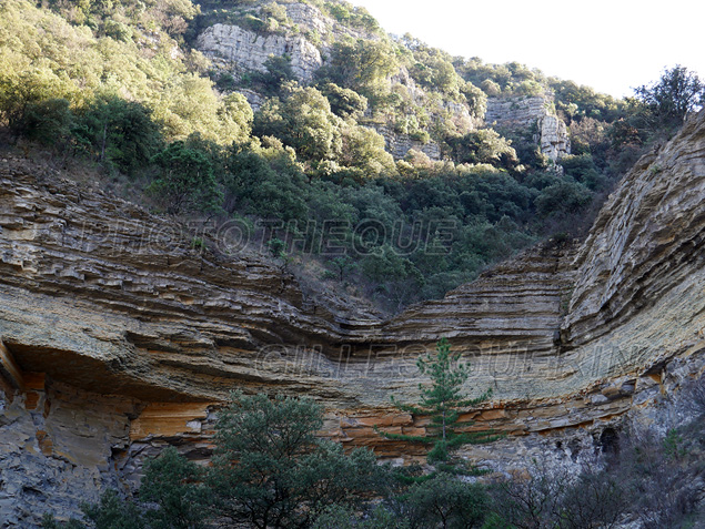 Cascade  sec dans les Cvennes 